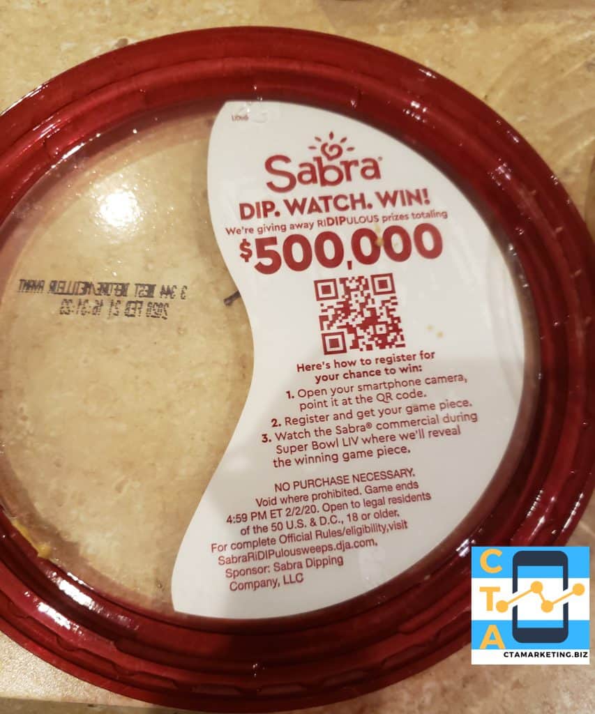 sabra packaging QR Code