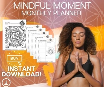 Mindful Moment Planner with QR Code