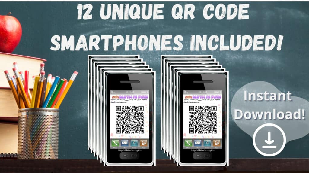 12 Unique QR Code SmartPhones Included